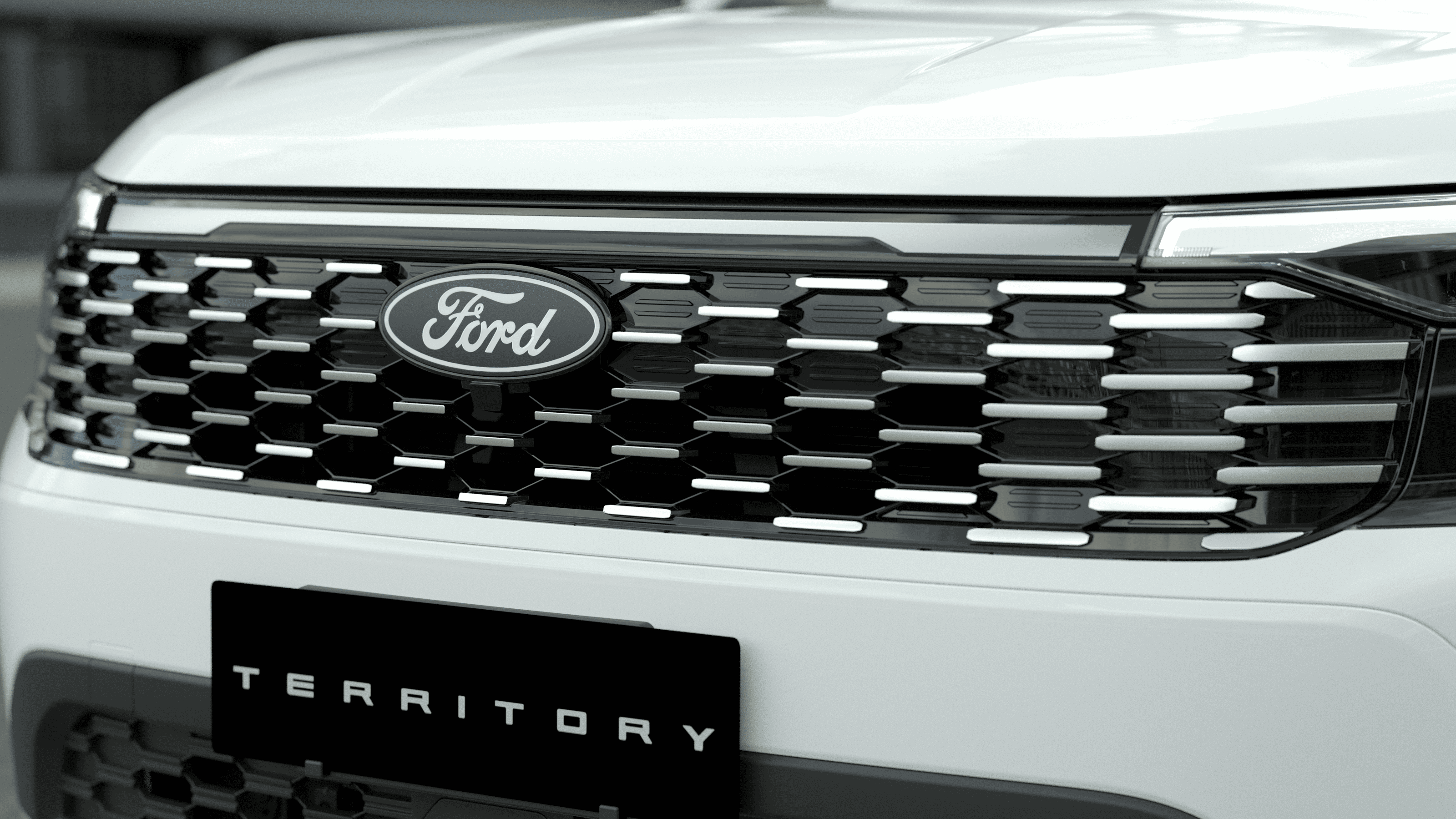Lưới tản nhiệt Ford Territory 2025